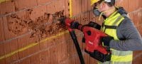 TE 500-22 SDS-Max 充電式鑿錘 充電式 SDS Max (TE-Y) 電炮與鑿削鎚，配備主動消振系統，適用於鑿破混凝土或磚石（Nuron 電池充電座） 產品應用 4