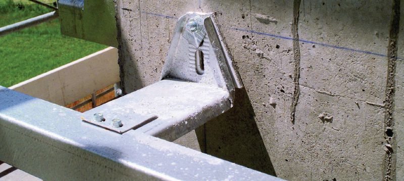 HSC-AR 淺擴底式錨栓 頂級性能的淺倒切安卡錨栓 (不鏽鋼、外螺紋) 產品應用 1