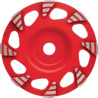 SPX Universal Diamond Cup-Wheel (For DG/DGH 150) Ultimate diamond cup wheel for the DG/DGH 150 diamond grinder – for faster grinding of concrete, screed and natural stone