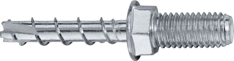 HUS3-A 6 Concrete screw anchor Ultimate-performance screw anchor for quicker permanent fastening in concrete (carbon steel, externally threaded head)