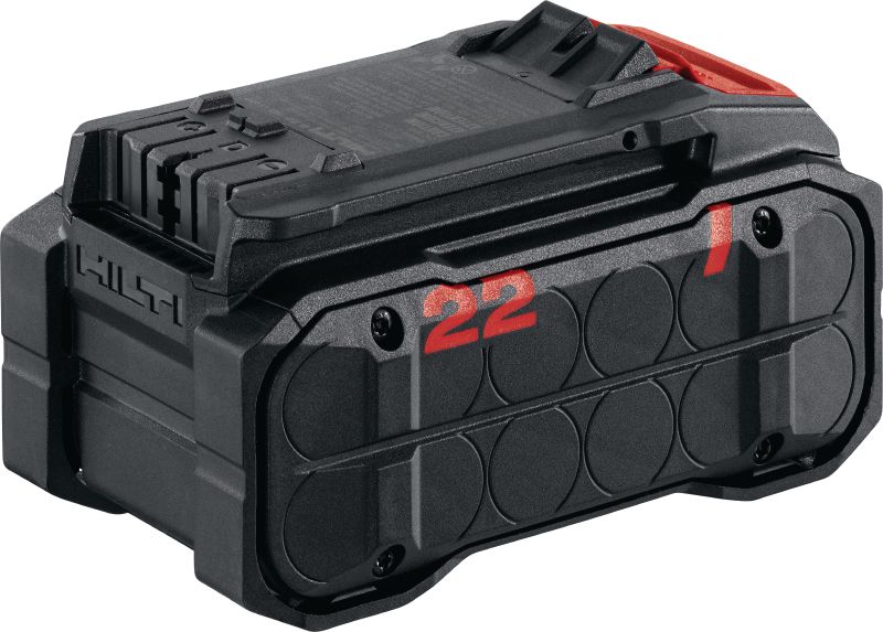 圖片2 of 2: 電池組 B 22-110 Li-ion 更耐用的 22V 鋰離子電池，更長使用時間和更高功率輸出，適用於 Nuron 電動工具